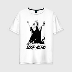 Женская футболка оверсайз Lich - Loop Hero