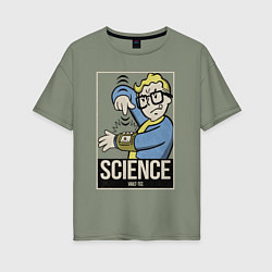 Футболка оверсайз женская Vault science, цвет: авокадо