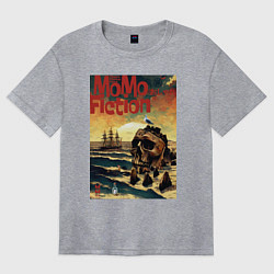 Женская футболка оверсайз MoMo - Skull Rock