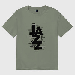 Футболка оверсайз женская Jazz Styles BW2, цвет: авокадо