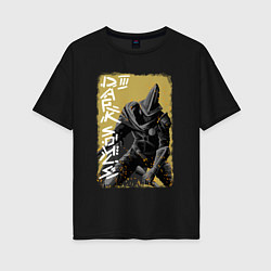 Женская футболка оверсайз Dark Souls 3 Хранители Бездны