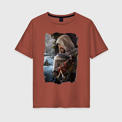 Женская футболка оверсайз Assassins Creed Mirage Асасин Крид Мираж