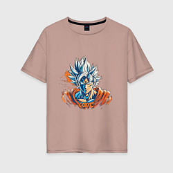 Женская футболка оверсайз Goku