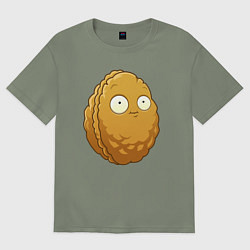 Футболка оверсайз женская Стенорех, цвет: авокадо