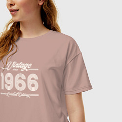 Футболка оверсайз женская Лимитированный выпуск 1966, цвет: пыльно-розовый — фото 2