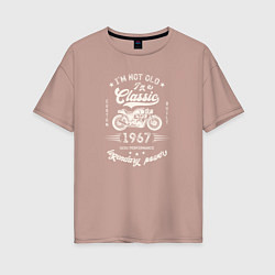 Женская футболка оверсайз Классика 1967