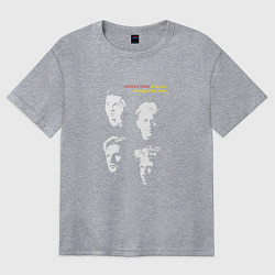 Футболка оверсайз женская Depeche Mode - Black celebration tour, цвет: меланж