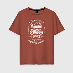 Женская футболка оверсайз Классика 1992