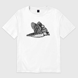 Женская футболка оверсайз Тупик модный