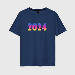 Женская футболка оверсайз 2024