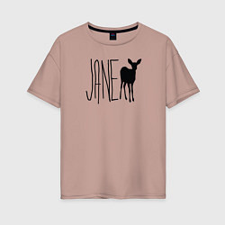 Женская футболка оверсайз Джейн с футболки Макс из Life is Strange