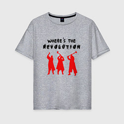 Женская футболка оверсайз Depeche Mode - Wheres The Revolution