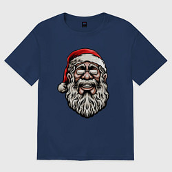 Женская футболка оверсайз Стиль Санты