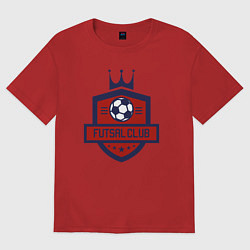 Женская футболка оверсайз Футзальный клуб