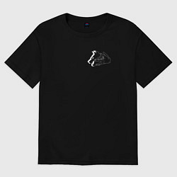 Женская футболка оверсайз Мегуми Фушигуро