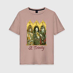 Женская футболка оверсайз St trinity