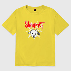 Женская футболка оверсайз Sleepnot
