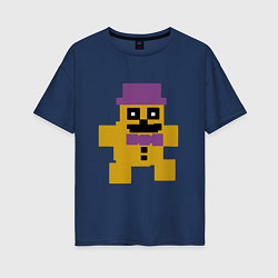 Женская футболка оверсайз Fnaf psychic friend