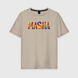 Женская футболка оверсайз Masha yarn