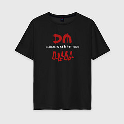 Женская футболка оверсайз Depeche Mode - Spirit shirt