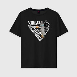 Женская футболка оверсайз Венера Милосская