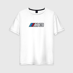 Женская футболка оверсайз Amg logo