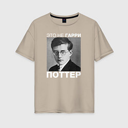 Женская футболка оверсайз Это не Гарри Поттер