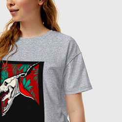 Футболка оверсайз женская Невеста чародея Элиас Эйнсворт Терновник, цвет: меланж — фото 2