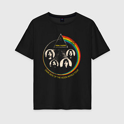 Женская футболка оверсайз Pink Floyd rock