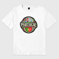 Женская футболка оверсайз Portugal