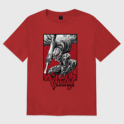 Футболка оверсайз женская Berserker - Griffith, цвет: красный
