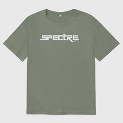 Футболка оверсайз женская Spectre divide logotype, цвет: авокадо