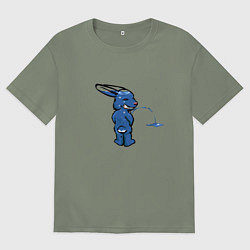 Футболка оверсайз женская Долгая поездка, цвет: авокадо