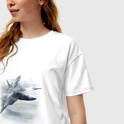 Футболка оверсайз женская Сухой ПО 57, цвет: белый — фото 2