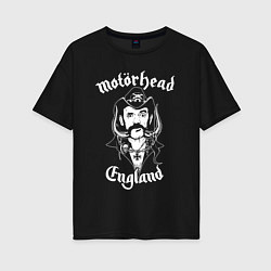 Женская футболка оверсайз Motorhead - Лемми