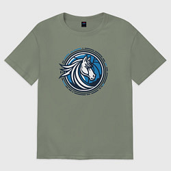 Футболка оверсайз женская Mavericks NBA, цвет: авокадо