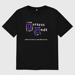 Женская футболка оверсайз Depeche Mode - Sofad release