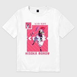 Женская футболка оверсайз Хантер Hisoka Morow