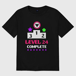 Женская футболка оверсайз 24 уровень пройден