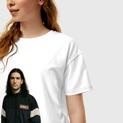 Футболка оверсайз женская Bones спортивный стиль, цвет: белый — фото 2