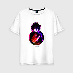 Женская футболка оверсайз Anime Mob Psycho 100 Shigeo
