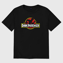 Женская футболка оверсайз Тёмный пассажир