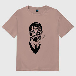 Женская футболка оверсайз Человек-загадка