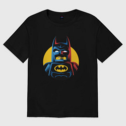 Женская футболка оверсайз Batman look