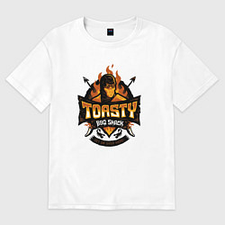 Женская футболка оверсайз Scorpion toasty