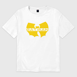 Женская футболка оверсайз Wu-tang Batman