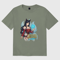 Женская футболка оверсайз Ари Лига Легенд