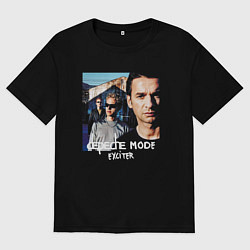 Женская футболка оверсайз Depeche Mode Exciter Tour
