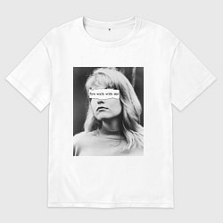 Женская футболка оверсайз FWWM