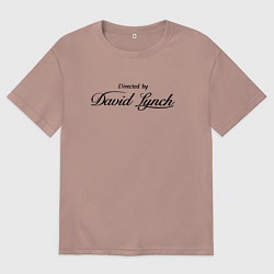 Женская футболка оверсайз Directed by David Lynch: Blue Velvet